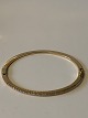 Bracelet 18 carat gold with brilliantsStamped ...
