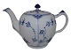 Blue Fluted Half LaceTeapot