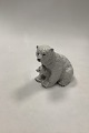Royal Copenhagen Motherly Love Polar Bear Figurine of Mother and Young No 353