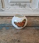 Royal Copenhagen vase decorated with butterfly and ...