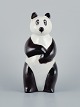 L'Art presents: Mari Simmulson for Upsala Ekeby, rare hand-painted ceramic panda figure.
