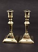 Empire brass candlesticks