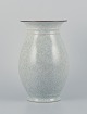 Royal Copenhagen, large porcelain vase in a classic design with crackle glaze.