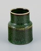 Carl Harry Stålhane (1920-1990) for Rörstrand, Sweden, ceramic vase with 
green-brown glaze.