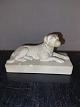 P. Ipsen figure of dog in terracotta c. 1900