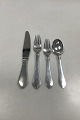 Georg Jensen Sterling Silver Continental Set for 12 persons 48 pieces