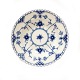 Set of 6 small 
Royal 
Copenhagen blue 
fluted full 
lace ...