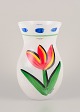 Ulrica Hydman Vallien (1938–2018) for Kosta Boda. "Tulpan" (Tulip) vase in art 
glass.