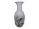 Antik K presents: Royal CopenhagenAngular vase decorated with cherry blossoms and butterfly