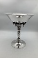 Georg Jensen 
Sterling Silver 
Large Footed 
Grape Bowl No 
264A