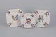 Limoges Porcelaine, France. Three porcelain plates with motifs of child 
musicians.