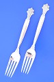 Acanthus Georg Jensen silver cutlery Dinner fork 012