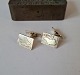 Pair of vintage cufflinks in gold-plated sterling silver ...