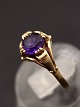 14 carat gold ring with amethyst