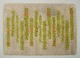 L'Art presents: 
Swedish 
textile 
designer. 
Blekinge-rya. 
Large carpet in 
pure wool.
Modernist 
design. Green, 
...