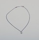 L'Art presents: 
Jacqueline 
Rabun for Georg 
Jensen.
Childrens 
necklace in 
sterling 
silver. 
Modernist 
pendant.