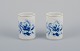 Meissen, 
Germany. Two 
vases. 
Hand-decorated 
with blue ...