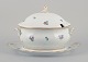 Royal Copenhagen Saxon Flower. Large lidded porcelain soup tureen.