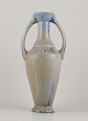 Gilbert Méténier, French ceramicist.
Large impressive ceramic vase with double handles.