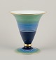 Rosenthal, Germany.
Large trumpet-shaped Art Deco porcelain vase.