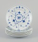 Bing & Grøndahl, Denmark.
A set of five small Blue Fluted lunch plates in hotel/restaurant porcelain.