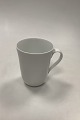 Royal Copenhagen White Fluted Cup with handle No 497