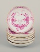 Meissen, Germany.
A set of "Pink Indian" caviar bowls/butter dishes in porcelain.