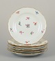 Meissen, Germany.
Six dinner plates in porcelain.