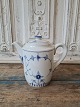 B&G Blue Fluted Hotel porcelain small coffee pot no. 1050