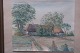 By Hertha Raben, Denmark54cm x 50cmIckl. frameIn a ...