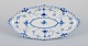 Royal Copenhagen Blue Fluted Full Lace, oblong dish.