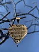 14 carat Gold Pendant heart with Our Father
Height. 25.34 mm
Wide. 18.97 mm