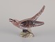 Dahl Jensen porcelain figurine of a cuckoo.