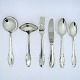 Frijsenborg 
silver cutlery, 
complete for 12 
persons, 74 ...