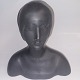 Lauritz Hjorth: Female bust in ceramics
