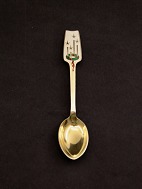 Michelsen gold-plated sterling silver Christmas spoon 1949