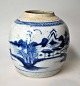 Pegasus – Kunst 
- Antik - 
Design 
præsenterer: 
Kinesisk 
bojan i 
blå/hvidt 
porcelæn, 19. 
årh.