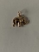 Charm in 8 carat gold as an elephant. Ideal for a bracelet or necklace.