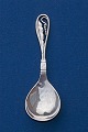 Ornamental Georg Jensen Danish silver flatware. 
small serving spoon 15.3cm from 1926