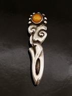 830 silver art nouveau brooch