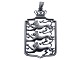 Cohr silver
Large pendant with The Danish Coat of Arms