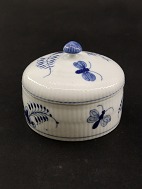 Royal Copenhagen blue fluted bonbonniere with butterflies