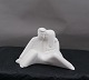 Stone Art white figurine from Marbell, Belgium. 
Seated loving couple