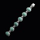 Georg Jensen. 
Sterling Silver 
Bracelet with 
Amazonite ...