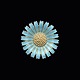 A. Michelsen. 
Gilded Sterling 
Silver Daisy 
Brooch with ...