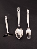 Georg Jensen Acorn sterling silver children's cutlery