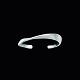 Bernhard Hertz 
- Copenhagen. 
Sterling Silver 
Bangle.