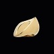 Georg Jensen. 
18k Gold Ring 
#1091 - Nanna 
Ditzel - 52mm.