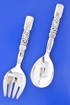 Scroll silver cutlery - ...