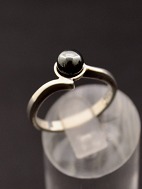 Sterling silver ring  with hematite